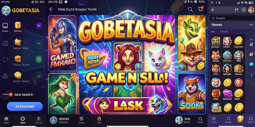 Tampilan menarik dari gameplay GOBETASIA yang seru.
