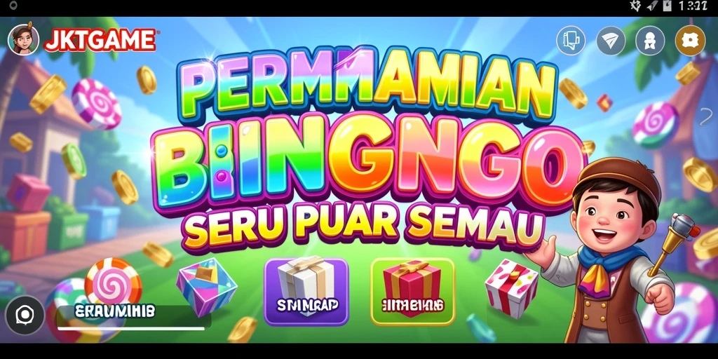 Tampilan menarik dari gameplay Bingo JKTGAME yang seru.