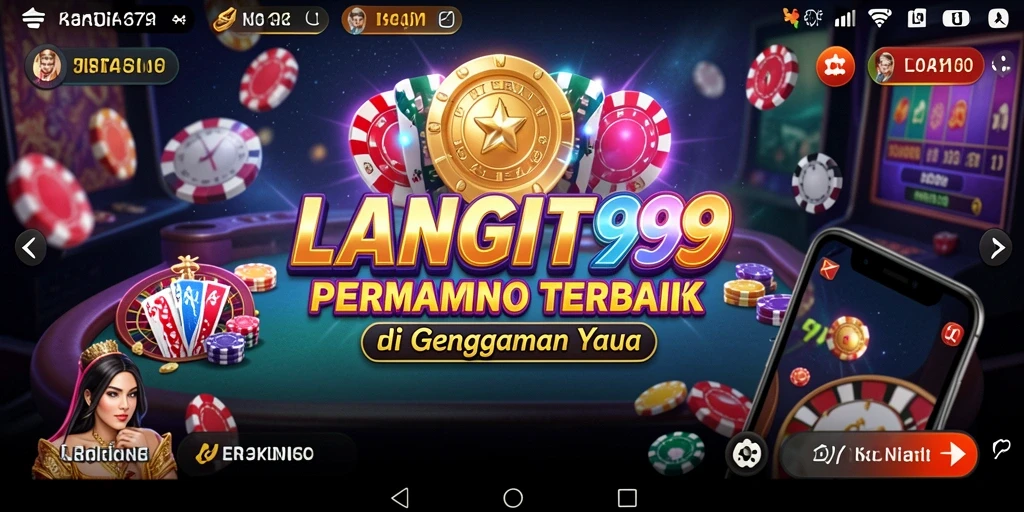 Tampilan gameplay Kasino LANGIT99 yang menarik dan interaktif.