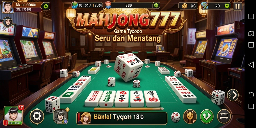 Tangkapan layar MAHJONG777 menampilkan gameplay Tycoon yang mendebarkan.