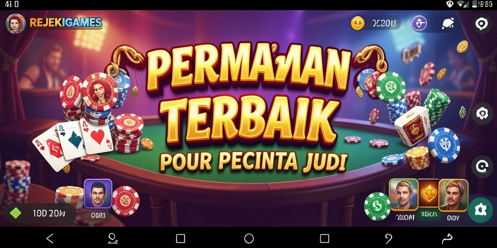 Tampilan gameplay seru di REJEKIGAMES dengan berbagai pilihan permainan Kasino.