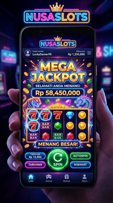 Fitur pencarian cepat untuk menemukan aplikasi di nusaslots.